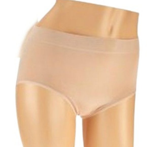 Breezies Set of 4 Seamless Full Brief Panties Sunbeige - Picture 1 of 1